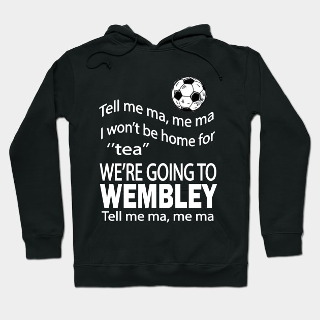 Newcastle going to Wembley Newcastle fan gift Geordie Toon Hoodie by MARBBELT